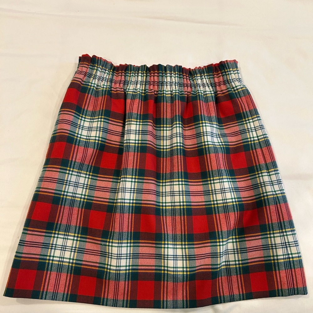 Jcrew tartan sidewalk skirt